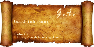 Guld Adrienn névjegykártya