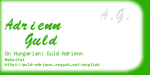 adrienn guld business card